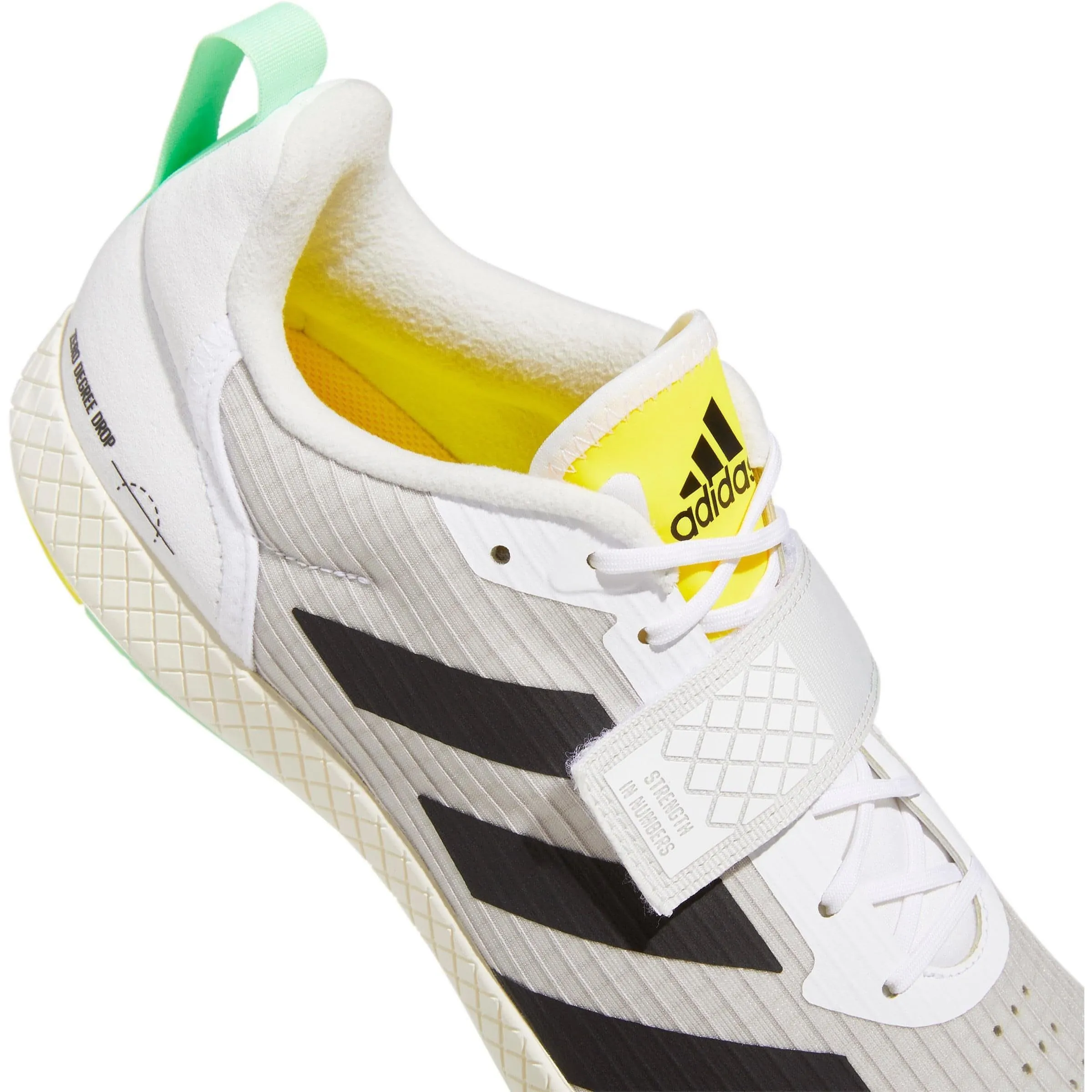 adidas The Total Weightlifting Shoes - White