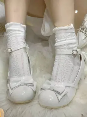 binfenxie  -  Japanese Style Lolita Mary Janes Shoes Women Kawaii Sweet Cross-tie Pumps Shoes Female Bowknot Casual Korean Fashion Shoes 2024