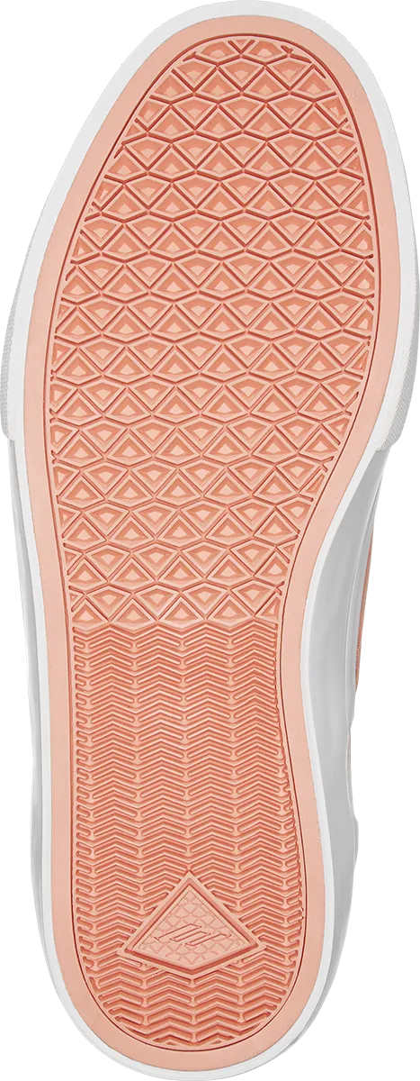 Emerica Wino G6 Slip-on Skate Shoes - Pink/White