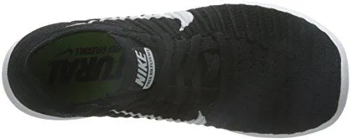 Free Rn Flyknit Black/White Running Shoe 11 Us