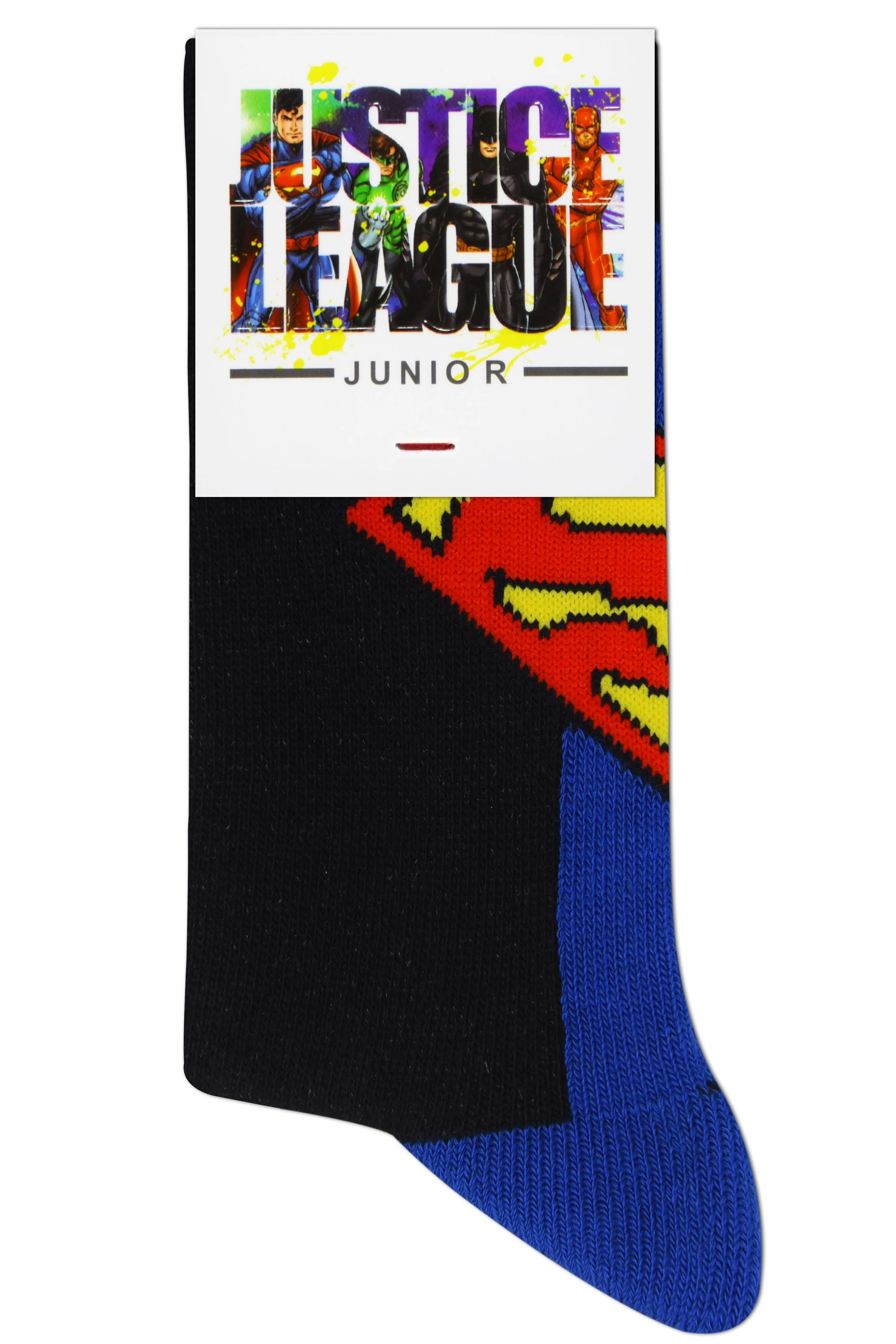 Justice League By Balenzia Crew Socks for Kids (Pack of 3 Pairs/1U)