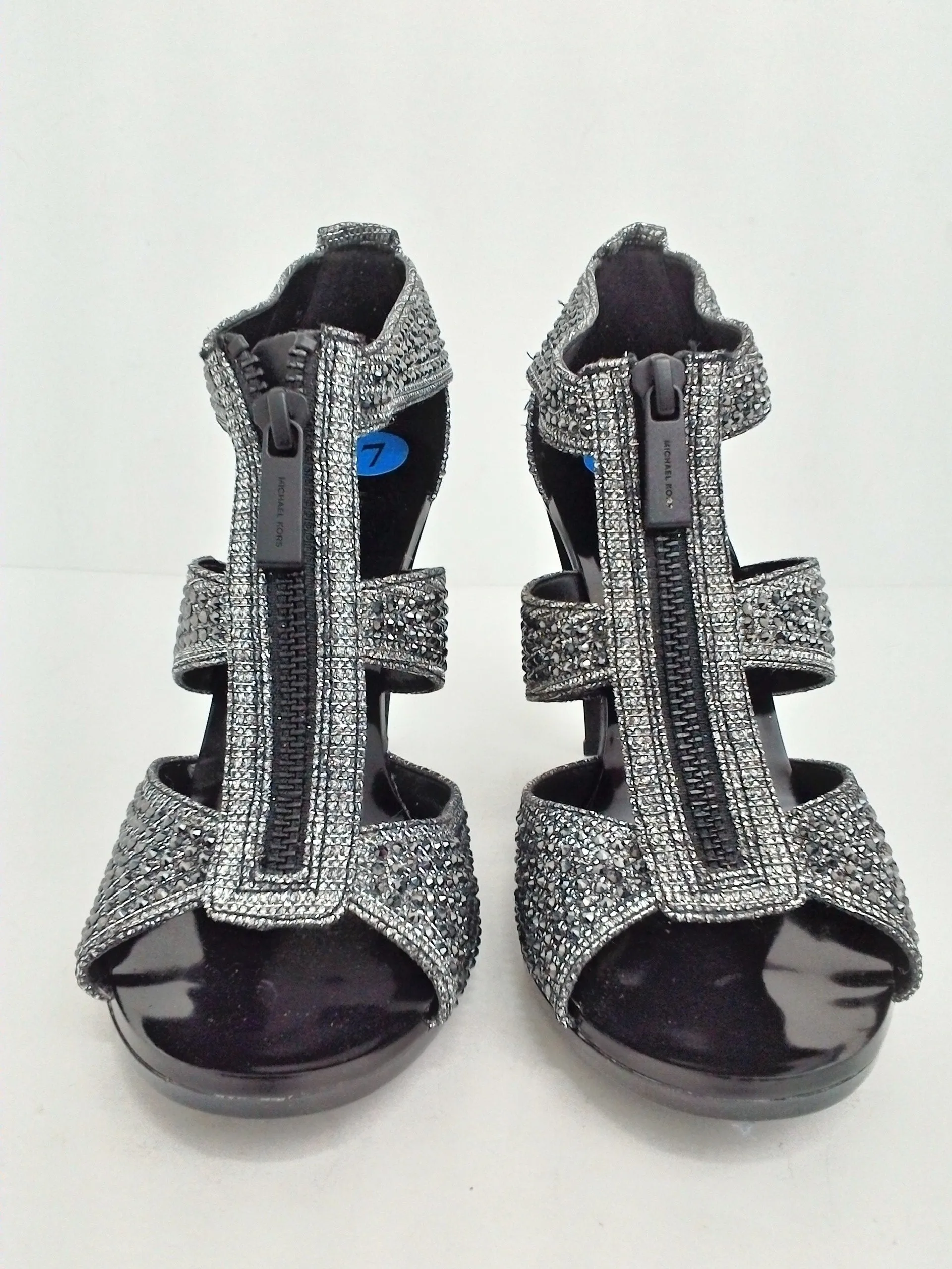 Michael Kors Women's Silver Size 7 M