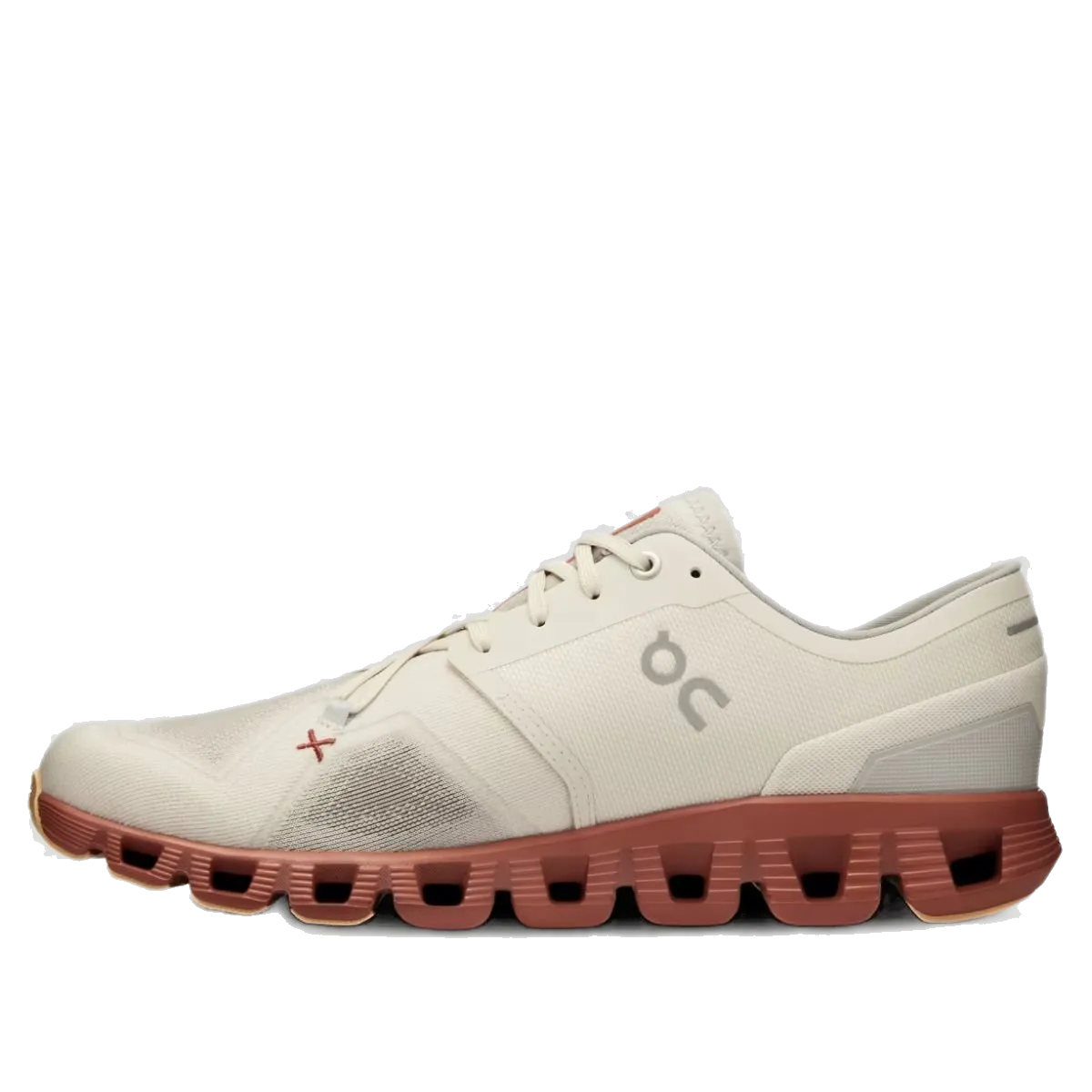On Running Men's Cloud X 3 Shoes - Ice / Auburn