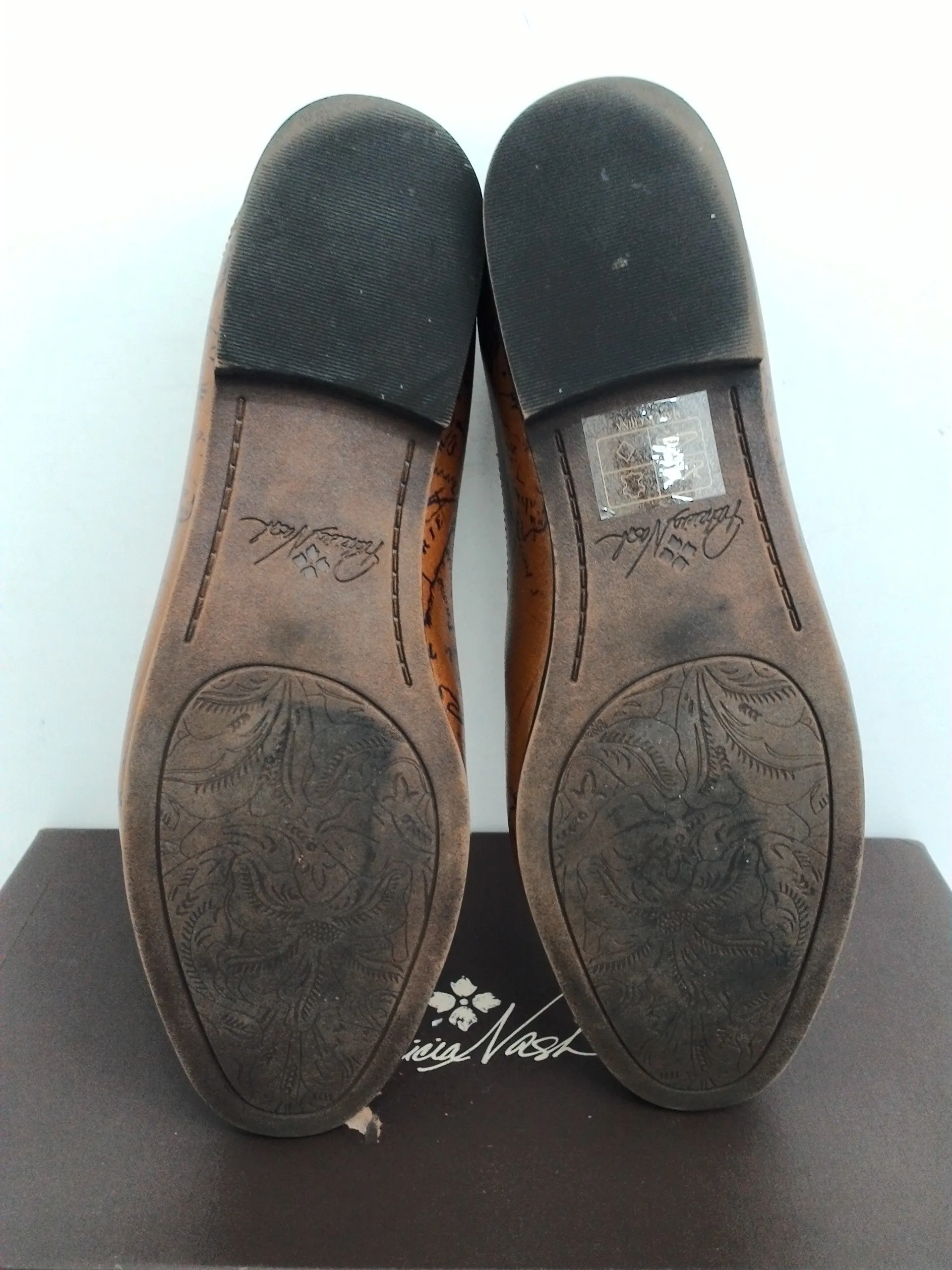 Patricia Nash Women's Fia Loafer Flat Map Print Size 37.5