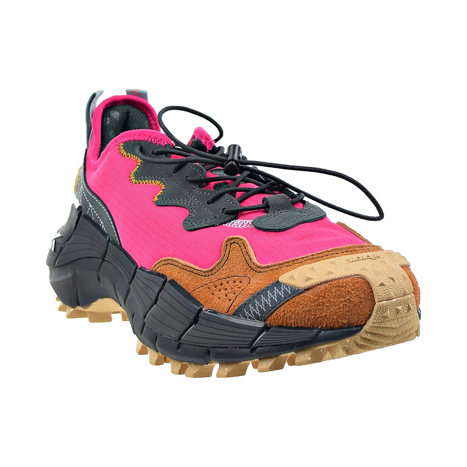 Reebok Zig Kinetica II Edge Flintstones/Jetsons Men's Shoes Pursuit Pink-Grey