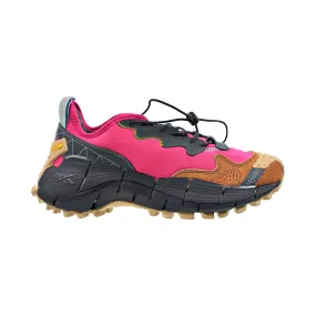 Reebok Zig Kinetica II Edge Flintstones/Jetsons Men's Shoes Pursuit Pink-Grey