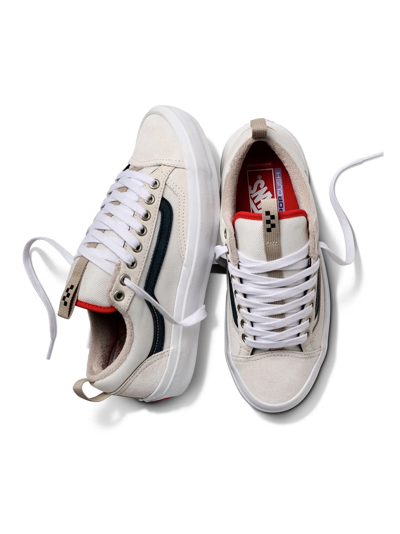 Skate Old Skool 36  Antique White/Black Shoes