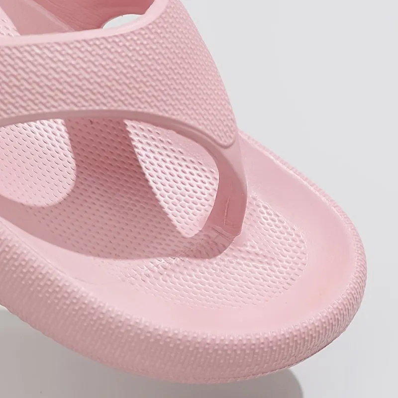 Women's Solid Color EVA Flip-flops Non-slip Indoor Slippers