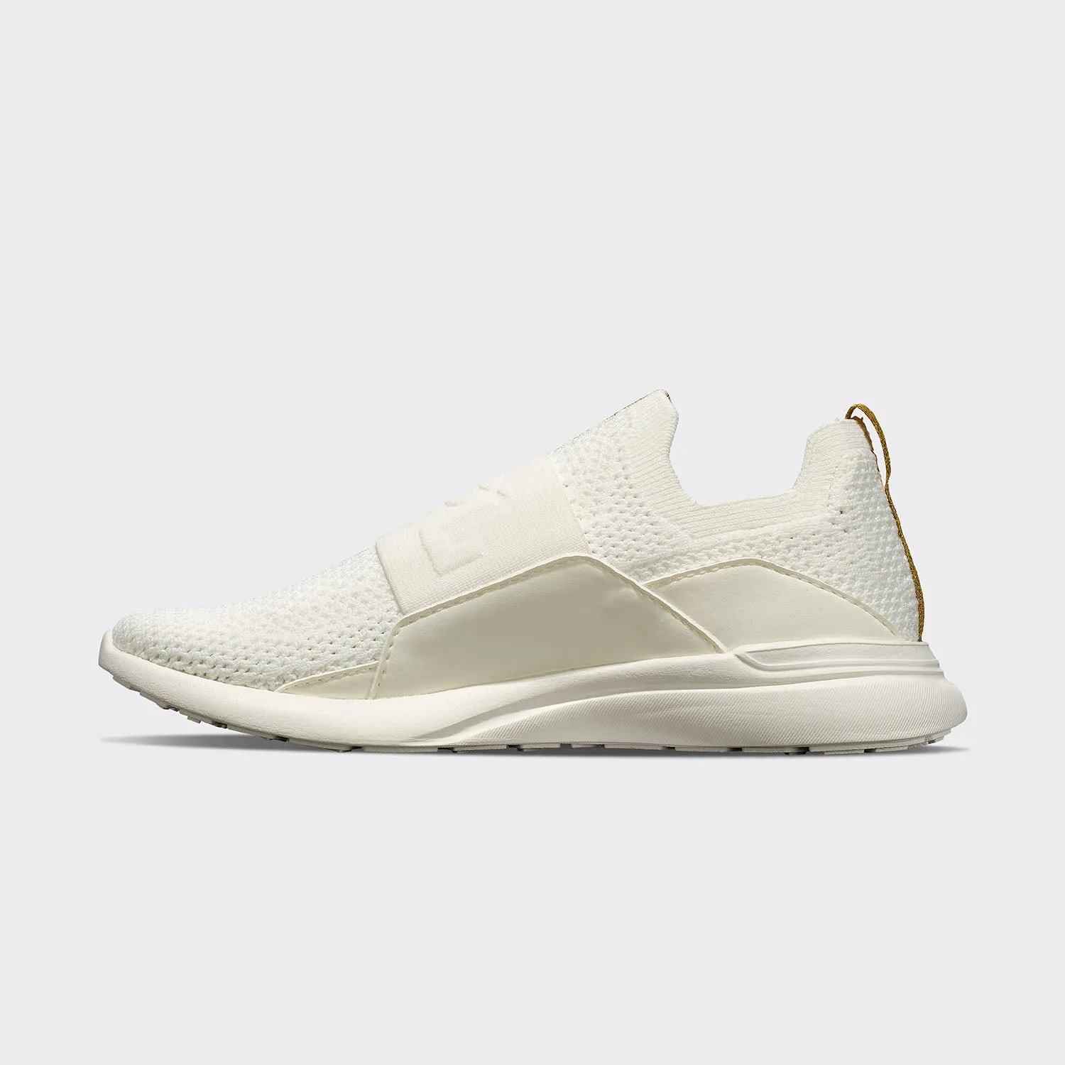 Youth's TechLoom Bliss Ivory / Metallic Gold / Racer
